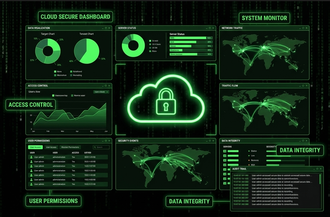 Painel Administrativo Cloud